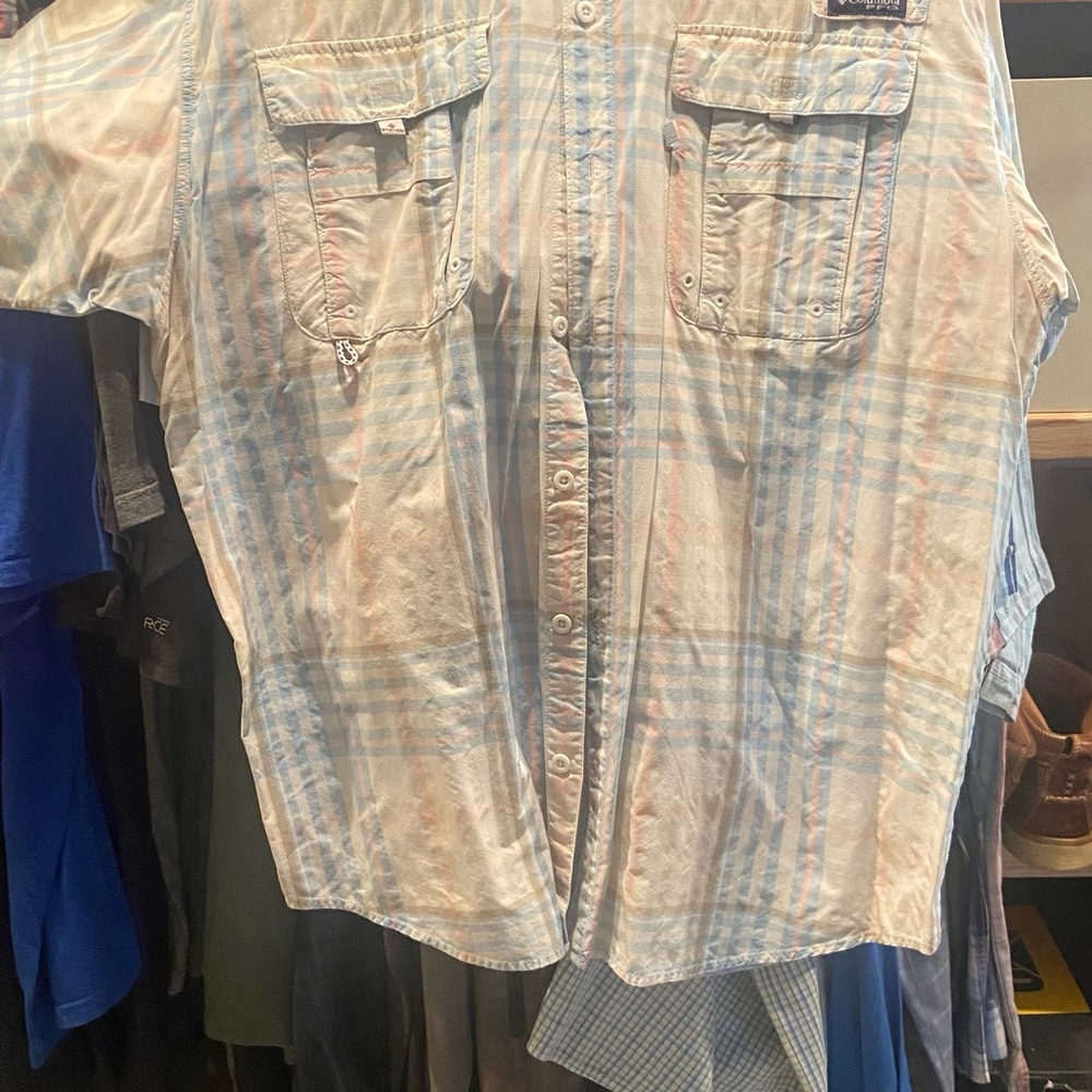 Columbia PFG Button down shirt